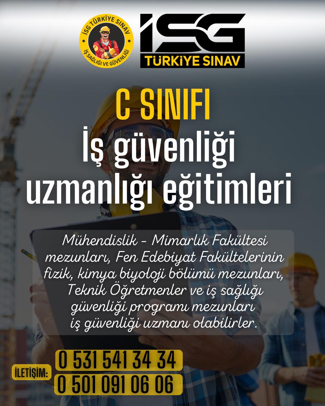 C sınıfı iş güvenliğİ Eğitimi
